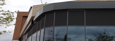 Louvred Curtain Walling Salford